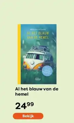 The Read Shop Al het blauw van de hemel aanbieding