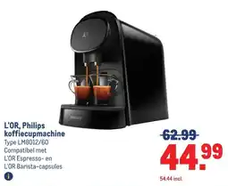 Makro L'OR, Philips koffiecupmachine aanbieding