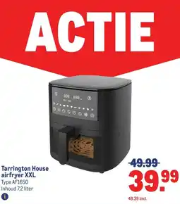 Makro Tarrington House airfryer XXL aanbieding