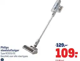 Makro Philips steelstofzuiger aanbieding