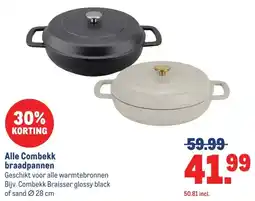 Makro Alle Combekk braadpannen aanbieding