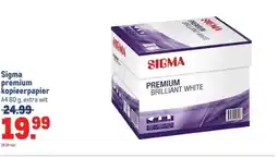Makro Sigma premium kopieerpapier aanbieding