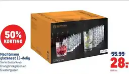 Makro Nachtmann glazenset 12-delig aanbieding