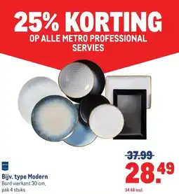 Makro OP ALLE METRO PROFESSIONAL SERVIES aanbieding