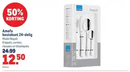 Makro Amefa bestekset 24-delig aanbieding