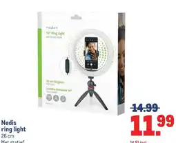 Makro Nedis ring light aanbieding
