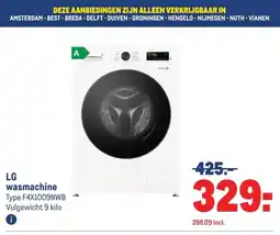 Makro LG wasmachine aanbieding