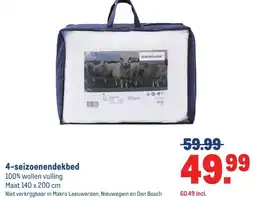 Makro 4-seizoenendekbed aanbieding