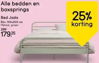 Leen Bakker Alle bedden en boxsprings aanbieding