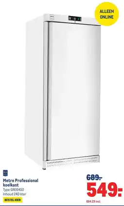 Makro Metro Professional koelkast aanbieding
