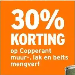 GAMMA op Copperant muur-, lak en beits mengverf aanbieding