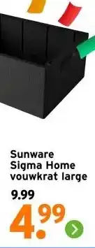 GAMMA Sunware Sigma Home vouwkrat large aanbieding
