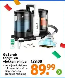 GAMMA GoScrub tapijt- en vlekkenreiniger aanbieding