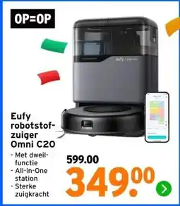 GAMMA Eufy robotstof- zuiger Omni C20 aanbieding