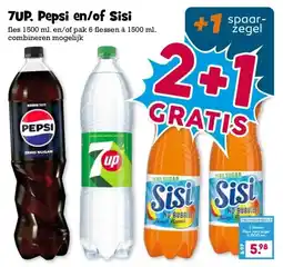Boon`s Markt 7UP, Pepsi en/of Sisi aanbieding