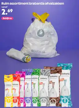 AllesZ Ruim assortiment brabantia afvalzakken aanbieding