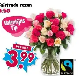 Boon`s Markt Fairtrade rozen aanbieding