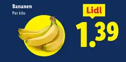 Lidl Bananen aanbieding