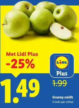Lidl Granny smith aanbieding