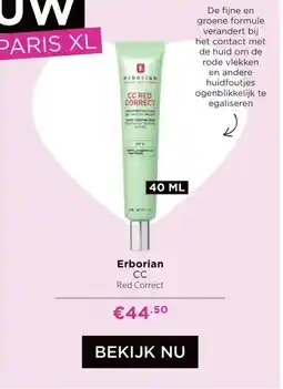 ICI Paris XL Erborian aanbieding