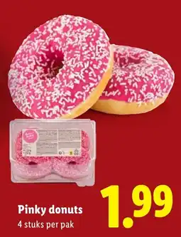 Lidl Pinky donuts aanbieding
