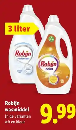 Lidl Robijn wasmiddel aanbieding