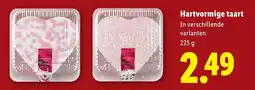Lidl Hartvormige taart aanbieding