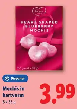 Lidl Mochis in hartvorm aanbieding