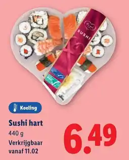 Lidl Sushi hart aanbieding