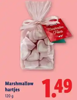 Lidl Marshmallow Hearts aanbieding