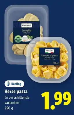 Lidl Italiamo verse pasta aanbieding