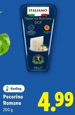 Lidl Italiamo Pecorino Romano aanbieding