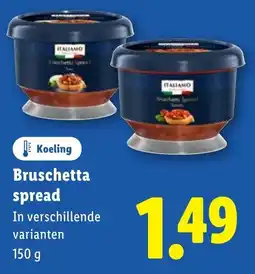 Lidl Italiamo Bruschetta spread aanbieding
