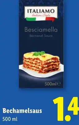 Lidl Italiamo Bechamelsaus aanbieding