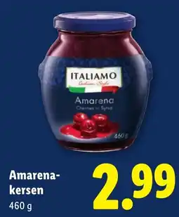 Lidl Italiamo Amarenakersen aanbieding