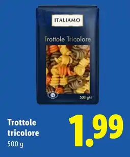 Lidl Italiamo Trottole Tricolore aanbieding
