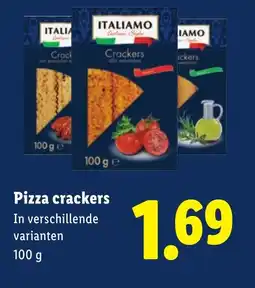Lidl Italiamo Pizza crackers aanbieding