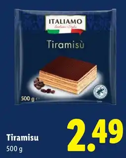 Lidl Italiamo Tiramisu aanbieding