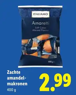 Lidl Italiamo Zachte amandel makronen aanbieding