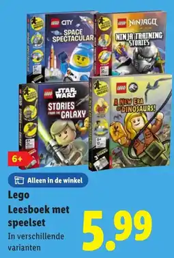 Lidl Lego Leesboek met speelset aanbieding