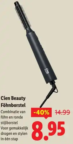 Lidl Cien Beauty Föhnborstel aanbieding