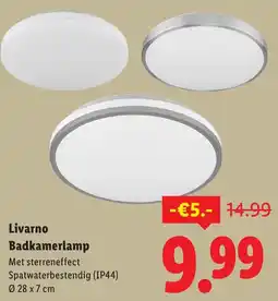 Lidl Livarno Badkamerlamp aanbieding