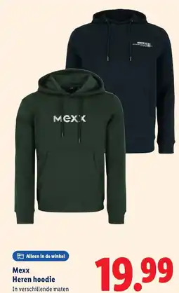Lidl Mexx Heren hoodie aanbieding