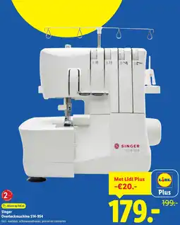 Lidl Singer Overlockmachine S14-954 aanbieding