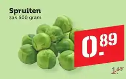 Coop Spruiten zak aanbieding