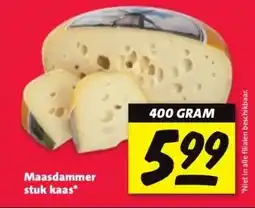 Nettorama Maasdammer stuk kaas aanbieding
