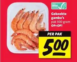 Nettorama Gekookte gamba's aanbieding
