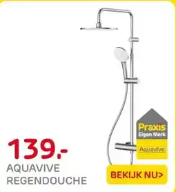 Praxis Aquavive Regendouche Basento - Zonder aanbieding