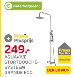Praxis Aquavive Regendouche - Met aanbieding