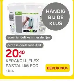 Praxis Flex pastalijm 4 kg aanbieding